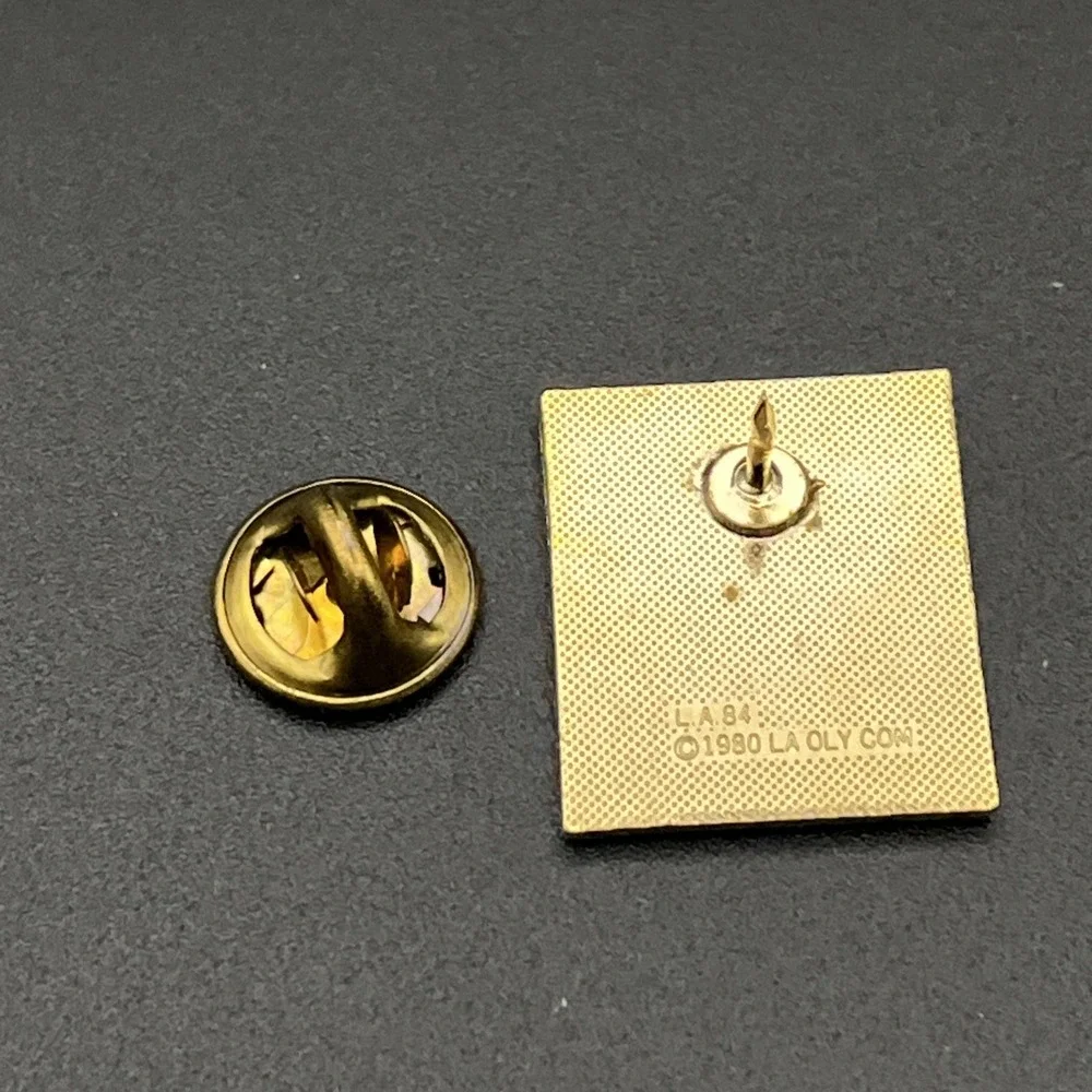 1984 Los Angeles Olympics Summer Games Jeffries Sponsor Lapel‎ Hat Pin